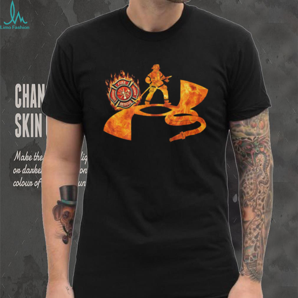 Firefighter Under Armour Logo T Shirt Firefighter Under Armour Logo T Shirt