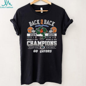 Florida Gators Back 2 Back 2024 2025 Sunshine Showdown Champions T Shirt