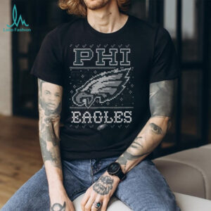 Fly Eagles Fly Ugly Christmas Style T Shirt