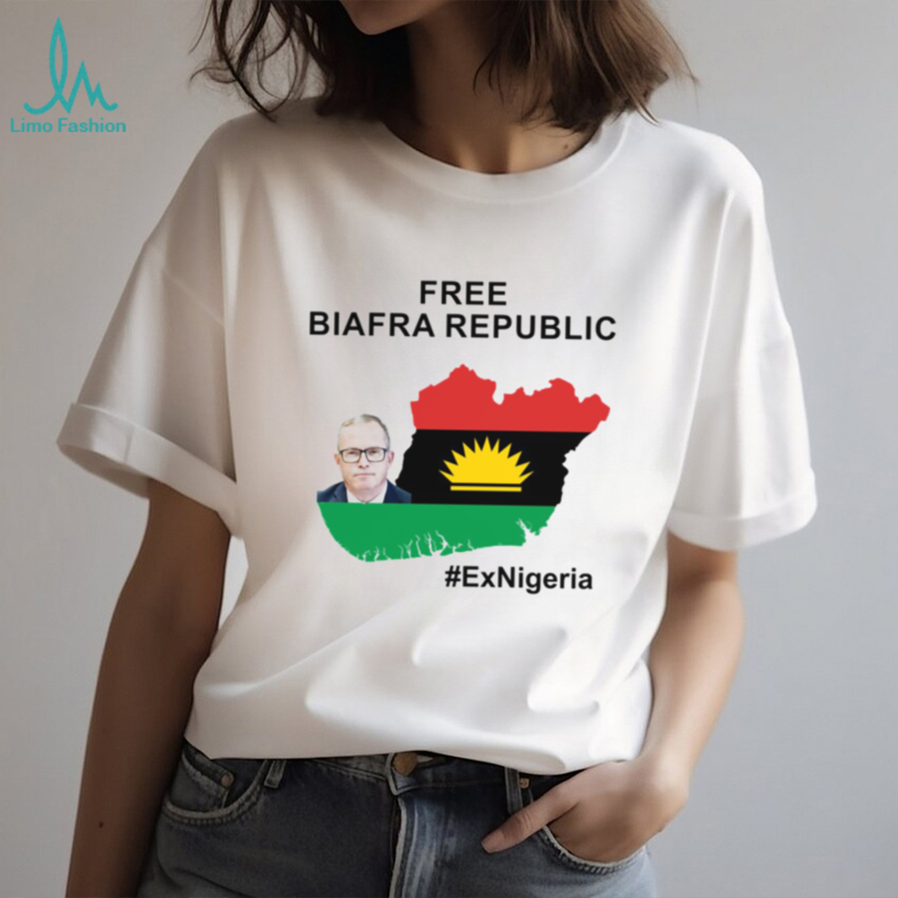 Free Biafra Republic #exnigeria Shirt Free Biafra Republic #exnigeria Shirt