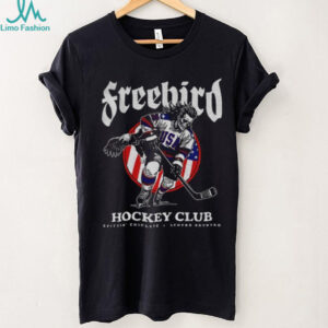 Freebird USA Spittin Chiclets x Lynyrd Skynyrd Hockey Club shirt