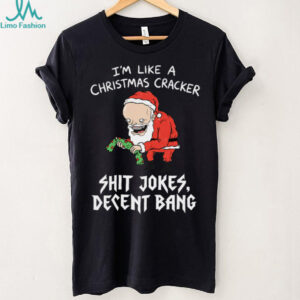 Funny Christmas Cracker Decent Bang Shirt