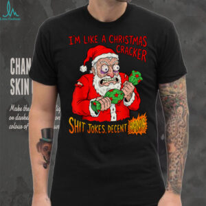 Funny Christmas Cracker Decent Bang T Shirt
