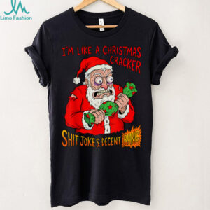 Funny Christmas Cracker Decent Bang T Shirt