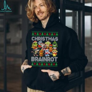 Funny Christmas Italian Brain Rot Italian Brainrot Boy Kids T Shirt