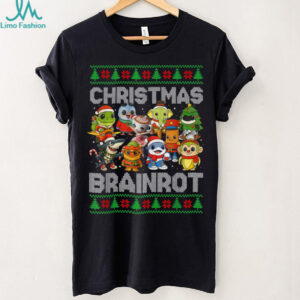 Funny Christmas Italian Brain Rot Italian Brainrot Boy Kids T Shirt
