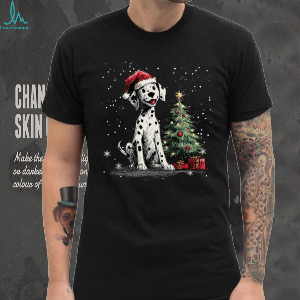 Funny Dalmatian Dog Christmas Tree Women Men Kids T Shirt Funny Dalmatian Dog Christmas Tree Women Men Kids T Shirt
