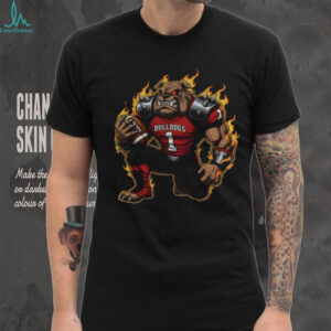 Georgia Bulldogs Fiery Mascot shirt Georgia Bulldogs Fiery Mascot shirt