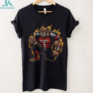 Georgia Bulldogs Fiery Mascot shirt