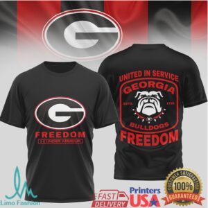Georgia Bulldogs Freedom United in Service T Shirt Collection