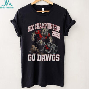 Georgia Bulldogs beat Alabama Crimson Tide SEC Championship 2025 Go Dawgs Rivalry Football shirt