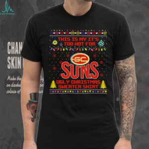 Gold Coast Suns AFL Ugly Christmas Sweater T Shirt Gold Coast Suns AFL Ugly Christmas Sweater T Shirt