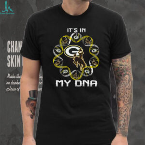 Green Bay Packers Bull Rider It’s In My DNA T Shirt