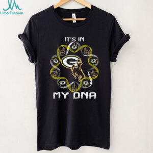 Green Bay Packers Bull Rider It's In My DNA T Shirt