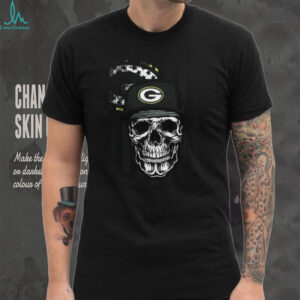 Green Bay Packers Dead Head Skull T Shirt
