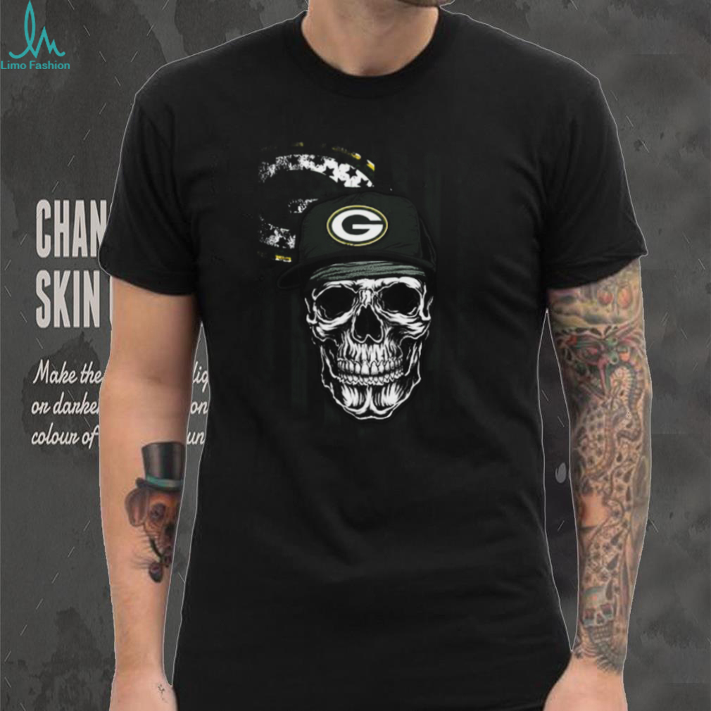 Green Bay Packers Dead Head Skull T Shirt Green Bay Packers Dead Head Skull T Shirt