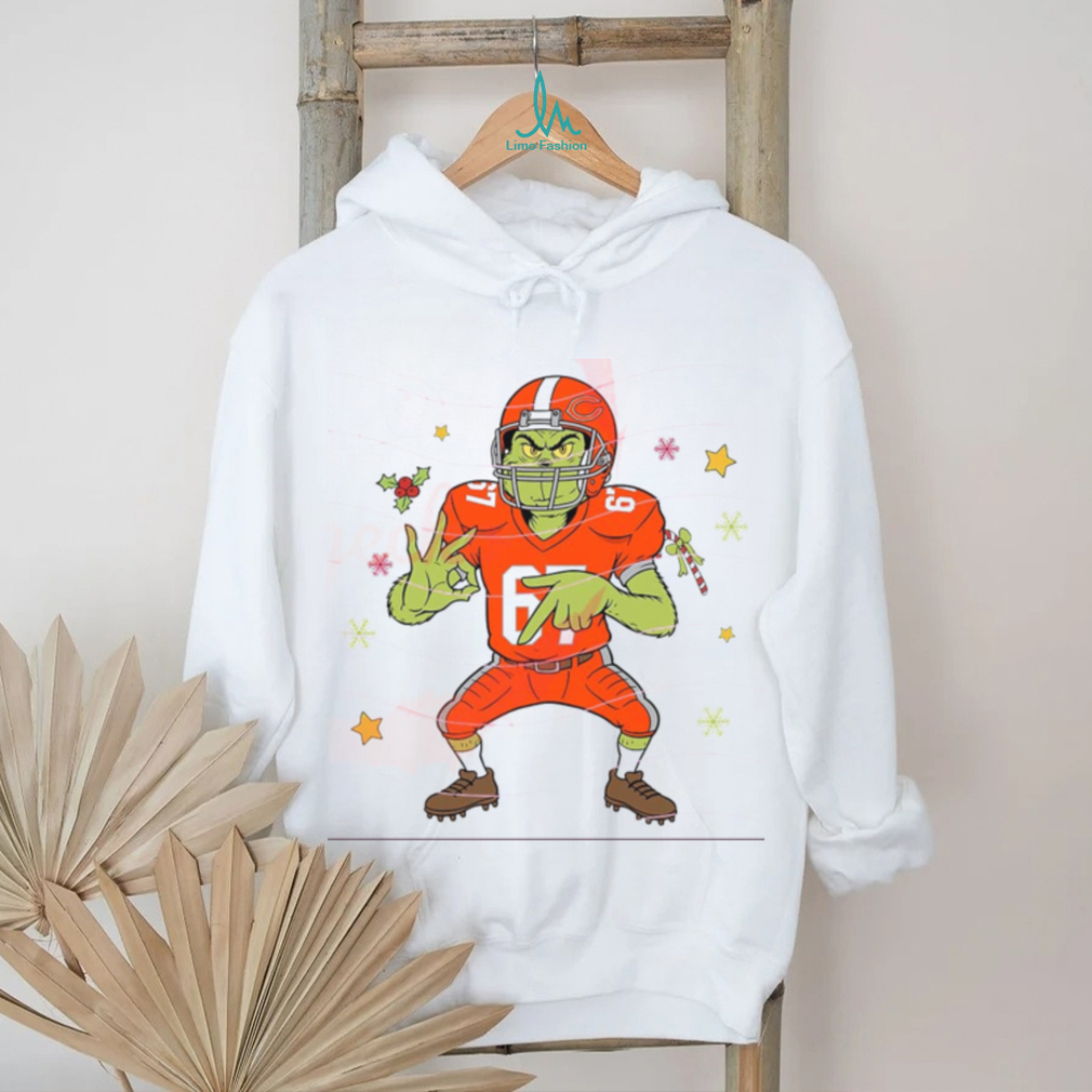 Grinch Six Seven Chicago Bears, Grinch Christmas Football, Grinch Christmas NFL