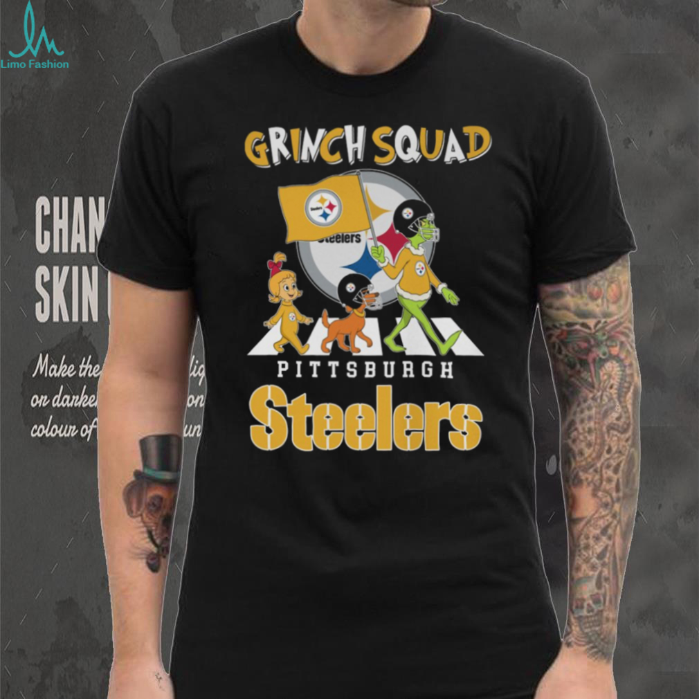 Grinch Squad Pittsburgh Steelers Christmas T Shirt Grinch Squad Pittsburgh Steelers Christmas T Shirt