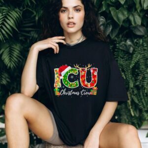 Groovy ICU Christmas Crew Funny Nursing Christmas Squad Xmas Shirt Groovy ICU Christmas Crew Funny Nursing Christmas Squad Xmas Shirt