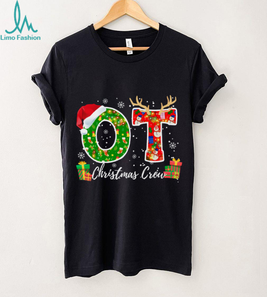 Groovy OT Christmas Crew Funny Nursing Christmas Squad Xmas Shirt Groovy OT Christmas Crew Funny Nursing Christmas Squad Xmas Shirt