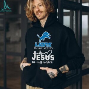 Heartbeat Lions Jesus Fan Shirt