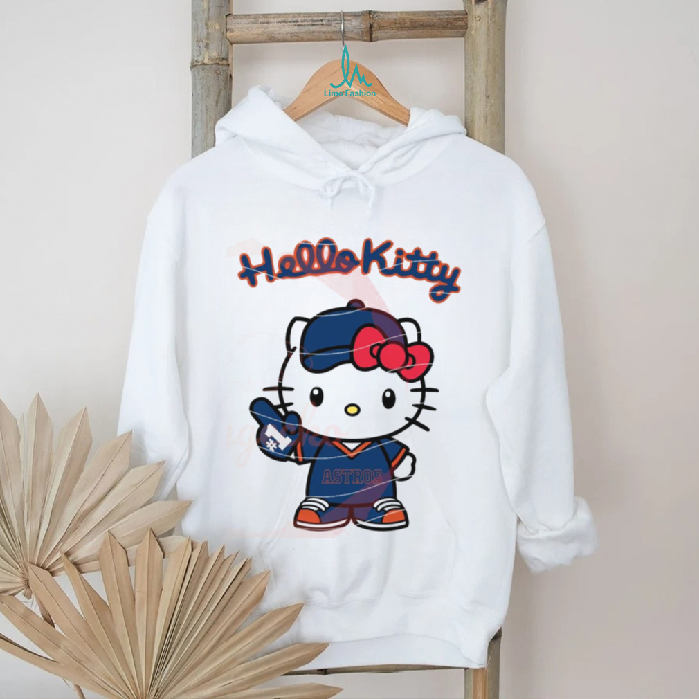 Hello Kitty X Houston Astros, Hello Kitty Baseball, Hello Kitty MLB Logo T shirt Hello Kitty X Houston Astros, Hello Kitty Baseball, Hello Kitty MLB Logo T shirt