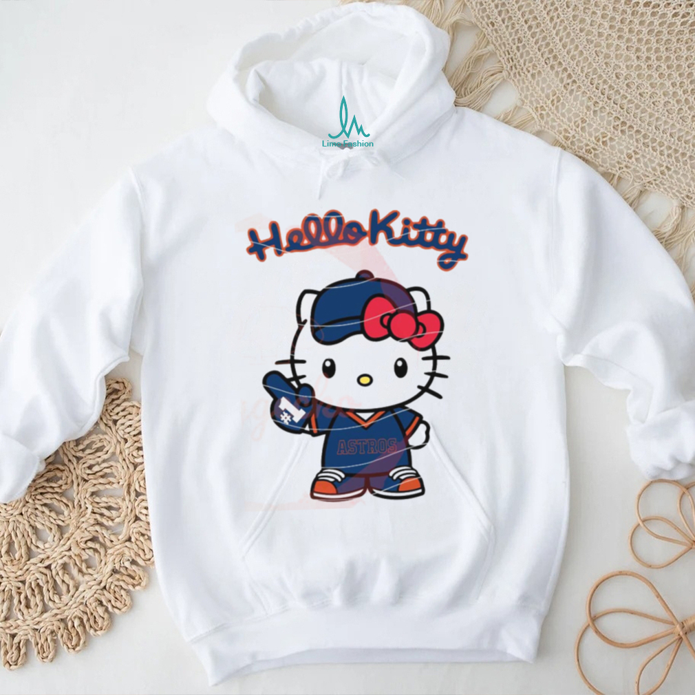 Hello Kitty X Houston Astros, Hello Kitty Baseball, Hello Kitty MLB Logo T shirt Hello Kitty X Houston Astros, Hello Kitty Baseball, Hello Kitty MLB Logo T shirt
