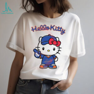 Hello Kitty X New York Mets, Hello Kitty Baseball, Hello Kitty MLB Logo T shirt