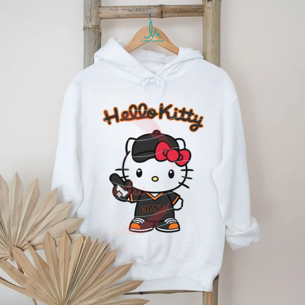 Hello Kitty X San Francisco Giants, Hello Kitty Baseball, Hello Kitty MLB Logo T shirt Hello Kitty X San Francisco Giants, Hello Kitty Baseball, Hello Kitty MLB Logo T shirt