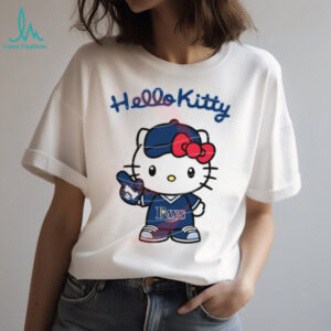 Hello Kitty X Tampa Bay Rays, Hello Kitty Baseball, Hello Kitty MLB Logo T shirt