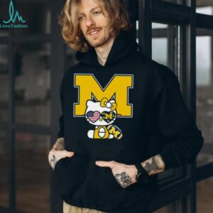 Hello Wolverines University of Michigan Fan T Shirt