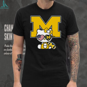 Hello Wolverines University of Michigan Fan T Shirt