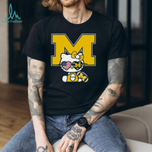 Hello Wolverines University of Michigan Fan T Shirt