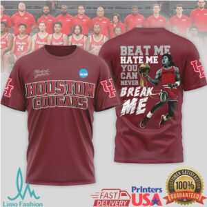 Houston Cougars Michael Jackson 'Beat Me Hate Me' T Shirt