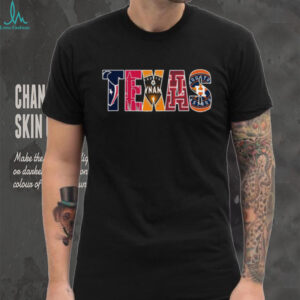 Houston Sports Teams Logo Merged TEXAS T Shir