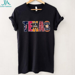 Houston Sports Teams Logo Merged TEXAS T Shir