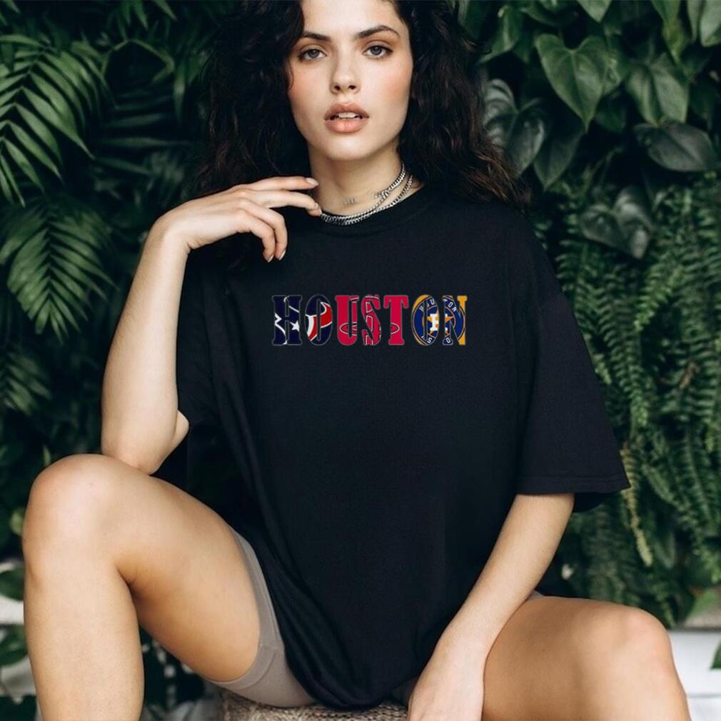 Houston Sports Teams Mashup T Shir Houston Sports Teams Mashup T Shir