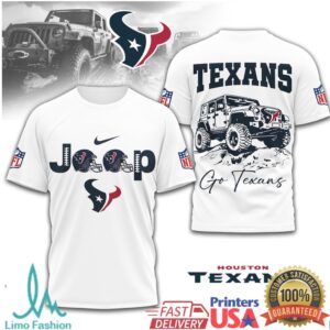 Houston Texans Official NFL Jeep 3D Shirt