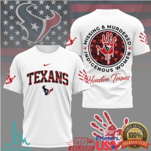 Houston Texans Official NFL MMIW Awareness Shirt