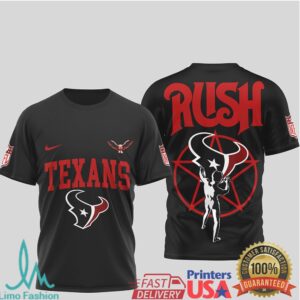 Houston Texans Official NFL Rush 3D Shirt Houston Texans Official NFL Rush 3D Shirt