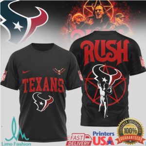 Houston Texans Official NFL Rush 3D Shirt