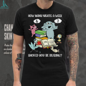How Many Nights A Week Should You Be Reading 6–7 Teacher T Shirt