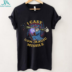 I Cast Non Magic Missile Funny Wizard Parody Meme T Shirt