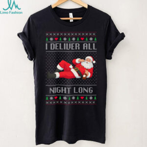 I Deliver All Night Long Couple Christmas Matching Funny Sweatshirt