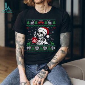 I Prefer Halloween Christmas Sweater Funny Holiday Ugly Xmas Long Sleeve T Shirt