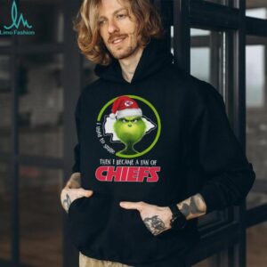 I Used To Smile Then I Became A Fan Of Chiefs Grinch Christmas Shirt I Used To Smile Then I Became A Fan Of Chiefs Grinch Christmas Shirt