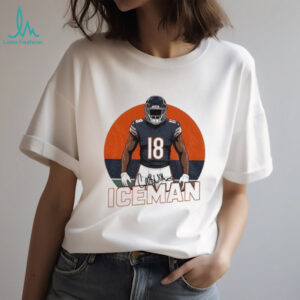 Iceman Caleb Williams Chicago Bears NFL Football 2025 signature shirt