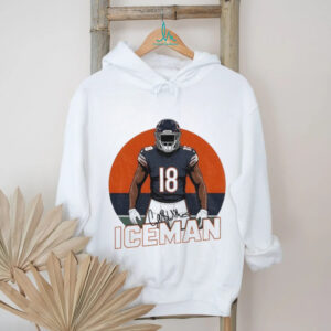 Iceman Caleb Williams Chicago Bears NFL Football 2025 signature shirt