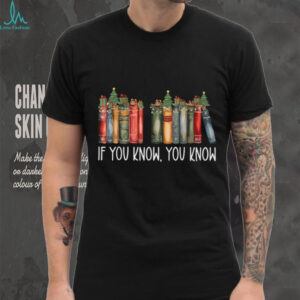 If You Know You Know 6 7 Reading Books Christmas 67 Meme T Shirt