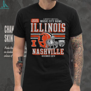 Illinois Fighting Illini Football Liberty Mutual Music City Bowl 2025 December 30th shirt Illinois Fighting Illini Football Liberty Mutual Music City Bowl 2025 December 30th shirt
